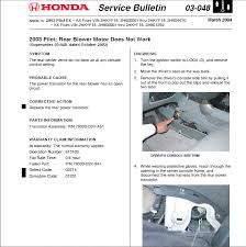 A black plastic fuse puller tool should be included on the engine bay fuse block. Ke 0289 2007 Honda Pilot Fuse Diagram Wiring Diagram