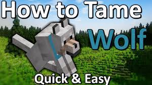 Now, place your name tag to the box given at the bottom of the dialog. How To Tame A Wolf Minecraft Quick Easy Youtube