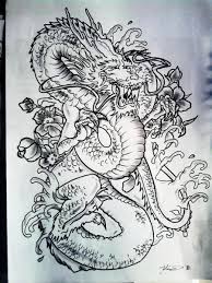 And Fineliner Sketch Japanese Dragon Sleeve Tattoo Dragon Sleeve Tattoos Sleeve Tattoos Tattoo Sleeve Designs