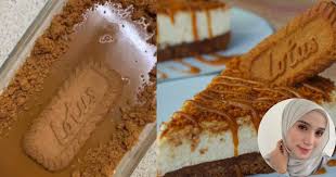 6″ japanese cotton cheesecake, 3 cakes, different. Tak Perlu Bakar Ini Resepi No Bake Biscoff Cheesecake Viral Yang Paling Mudah Hijabista