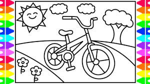 We have over 10,000 free coloring pages that you can print at home. Coloring Pages Of Kids On Bicycles Coloring Data Correction
