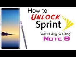 Next, unzip the file to get the n950u sprint unlock file to flash via odin. Unlock Samsung Note 8 Sprint Sm N950u Unlock Sim Network Note 8 Latest Security Rev 3 Z3x Youtube