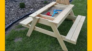 Outdoor industrial chic can be yours with this compact concrete side table. Learn How To Make A Picnic Table And Sandbox Into One Brilliant Diy
