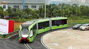 Kereta api eksekutif saat sore hari di stasiun surabaya gubeng seperti ka bangunkarta, ka ranggajati, ka bima, ka turangga. Unik Bukan Berjalan Di Rel Kereta Tanpa Masinis Ini Beroperasi Di Lintasan Garis Putih Jalan Raya Tribun Kaltim
