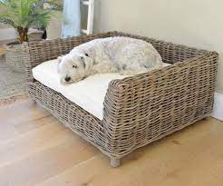 In addition, if your pet suffers from. Cane Rattan Dog Bed Large With Cushion