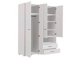 Ihr kleiderschrank günstig bei höffner, z.b. Kleiderschranksystem Thelma Mit 3 Turen Und 2 Schubladen Farbe Weiss