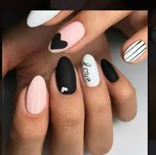 A classic red nail is great for just about any day of the year, so try something new this valentine's these nail designs are for both of those people. 20 Simple But Cute Valentine S Nail Designs Her Life Sparkles