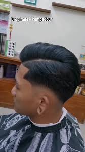 Drop fade x Pompadour 🔥#hairstyle #xtlo #CapCut