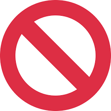 Full list of antonyms for prohibited is here. Prohibited Emoji