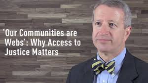 Inside Track: 'Our Communities are Webs': Why Access to Justice Matters: