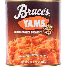 The humble sweet potato can be transformed into so many delectable dishes, such as roasted sweet potatoes, sweet potato soup, and sweet potato fries. Bruce S 10 Can Mashed Sweet Potatoes 6 Case