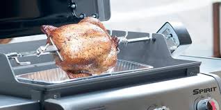 If your grill has a rotisserie burner, you may want to turn it off after 10 or 15 minutes to prevent the meat from what correct temperature should a chicken reached to be cooked through? Weber S Official Rotisserie Attachment Upgrades Your Backyard Bbq At 55 Off Now Just 45 9to5toys