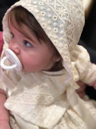 Buy Sydney Christening Gown, Cap, Bib. Online in India