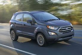 The 2019 ecosport carries over mostly unchanged. 2019 Ford Ecosport