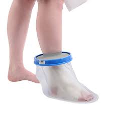 Foot Ankle Water Proof Foot Cast Cover For Shower By Tkwc Inc 5737 Watertight Foot Protector