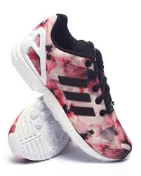 Adidas Black And Rose Gold Shoes Zx Flux Flux Hibiscus Adida Sneakers Hiking Shoes Women Adidas Zx Flux Womens Shoes Canada