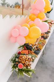 Grazing Board In 2020 Summer Baby Shower Grazing Tables Baby Shower