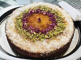 Cream Filled Semolina Cake Recipe By Mubina