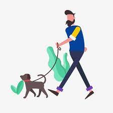 Flat Wind Man Walking A Dog Flat Wind Hyena Man Png Transparent Clipart Image And Psd File For Free Download In 2021 Pattern Art Dog Vector Clip Art