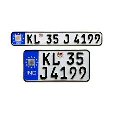 Bike Number Plate Design Product Display Stand Manufacturer From Tirurangadi