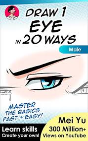 The line should be at the center of the upper eyelid and. Draw 1 Eye In 20 Ways Male Learn How To Draw Anime Manga Eyes Step By Step Book Draw 1 In 20 8 Kindle Edition By Yu Mei Arts Photography Kindle Ebooks Amazon Com
