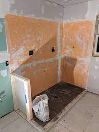 Prefabricated shower pans are commonplace, but a traditional mud pan shower is worth the effort required to build it. Mud Pan Curb Height In Tile Shower