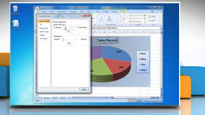 How To Rotate The Slices In A Pie Chart In Excel 2007