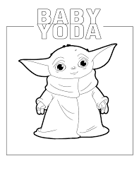 Wally and weezy color a baby bus kiki and miu miu coloring page that they have created in this cute video for kids! Baby Yoda Coloring Pages Coloring Rocks