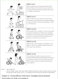 Figure 2 Gross Motor Function Classification System Reproduced With Permission Pediatric Physical Therapy Cerebral Palsy Pediatric Occupational Therapy