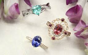 Customise Your Own Engagement Ring With A Gorgeous Coloured Gem Her World Singapore