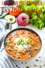Mexican Tortilla Soup The Busy Baker
