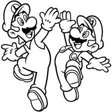 Select from 36048 printable coloring pages of cartoons, animals, nature, bible and many more. Luigi And Mario Coloring Pages Printable Mario Coloring Pages Ideas For Kids Super Mario Coloring Pages Mario Coloring Pages Super Coloring Pages