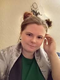 Braided space buns hair style