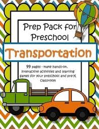Transportation Prep Pack For Preschool 99 Pages Transportation Preschool Transportation Theme Preschool Transportation Theme
