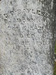 Daniel Deacon Bayless (1821-1893)
