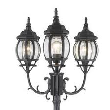 Patriot Lighting® Ellie Black 3-Head Post Light at Menards®