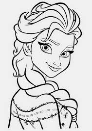 Find more coloring pages online for kids and adults of baby princess disney rapunzel coloring pages to print. Frozen Coloring Pages Elsa Face Elsa Coloring Pages Halloween Coloring Pages Disney Coloring In 2021 Elsa Coloring Pages Halloween Coloring Pages Disney Coloring Pages