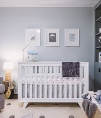 See my favorite light gray paint colors here. In The Nursery With Jordin Sparks Project Nursery Baby Blue Nursery Boy Nursery Blue Nursery Boy