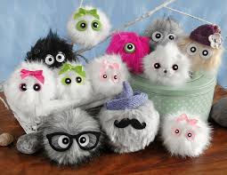 Pompon Maskottchen Selber Basteln Bommel Machen Geschenke Selber Basteln Selber Basteln