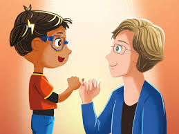 You can do it: Elizabeth Warren makes a pinkie promise to girls - capradio.org