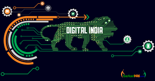 Digital India Scheme Or Digital India Project Is An Initiative By Govt Of India For Making India Digita Digital India Language And Literature Essay Competition