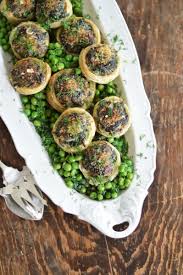 Mushroom Stuffed Artichoke Bottoms And Peas Recipe Artichoke Recipes Baked Veggies Artichoke