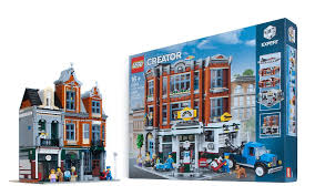 Corner Garage Alternative Build Lego Village Building Lego Modular