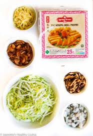 Spring rolls are the vegetarian super light, crispy and tender vegetarian appetizer cousin of the traditional egg roll. Florence Lin S Chinese Spring Rolls Recipe Jeanette S Healthy Living