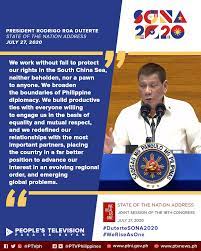 I also enjoin the bangko sentral ng pilipinas and banks operating in the country to provide regulatory relief for our msmes and allow loan payment. Highlights 30 Quotes By Duterte On His 5th Sona It S More Fun With Juan