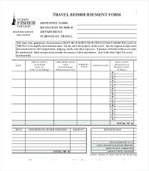 Reimbursement Invoice City Of Training Travel Authorization ...