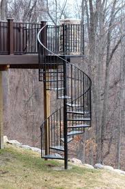 The simplest definition of your diameter is the width of your stair, as spiral stairs are round stairs. Iron Spiral Staircase Casco And Sons
