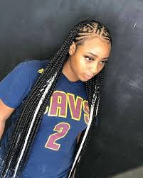 Singles Black And Blue Braids Pin By X M On Hair And Beauty In 2020 Cute Braided Hairstyles Black Girl Braided Hairstyles Braided Hairstyles