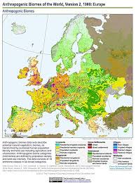 This post is called map of europe 1800. File Anthropogenic Biomes Of The World Version 2 1800 Europe 13603333335 Jpg Wikimedia Commons