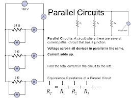 A brief tutorial where i discuss how to find resistance total, current total, and individual currents for resistors in parallel. Series And Parallel Circuits Series Circuits Series Circuit A Circuit In Which All The Current Travels Through All Devices One Pathway Current Through Ppt Download